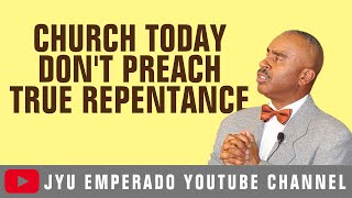 Pastor Gino Jennings - Church Today Don't Preach True Repentance