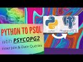 POSTGRESQL TO PYTHON WITH (psycopg2): INNER JOIN | QUERY DATES | CREATE TABLE FROM JOIN