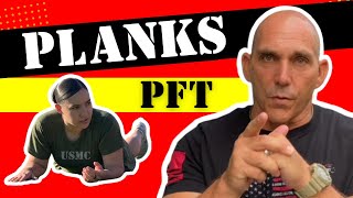 How To Do Planks for USMC PFT