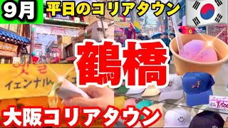 【夏の鶴橋コリアンタウン】新情報‼️平日の鶴橋コリアタウン！/韓国アクセサリー店/鶴橋食べ歩き/鶴橋キムチ【大阪生野コリアンタウン】