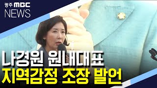 [뉴스데스크]지역감정 조장..비판 확산