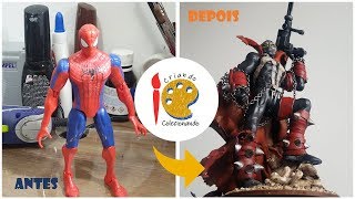 Transformando o Homem-Aranha no Spawn - TOY MAKEOVER