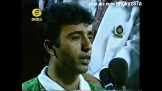 Saeed Anwar Interviewed after scoring 194 runs against India