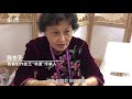 chinese craftswoman shows process of making traditional perfume pouches at ciie