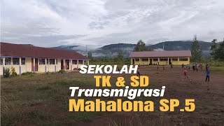 SEKOLAHAN DI PERMUKIMAN TRANSMIGRASI MAHALONA SP.5 (SKP C. SP.1) #transmigrasi #mahalona