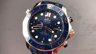 Omega Seamaster Diver 300M Chronograph 210.22.44.51.03.001 Omega Watch Review