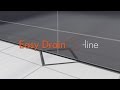 Linear Shower Drain Installation – Easy Drain S-line (English)