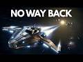 How Far Could We Travel Through Space Before Returning Becomes Impossible?