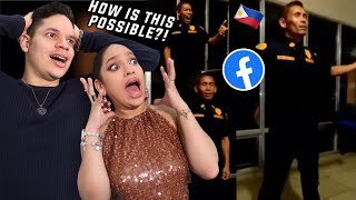 HE'S BETTER THAN MOST POP ARTISTS right now...Latinos react to VIRAL Filipino Security Guard Singing