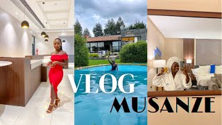 MUSANZE TRAVEL VLOG / LUXURY HOTEL | room tour, dinner date, road trip | PART 1