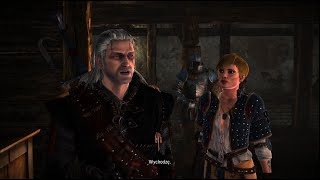 Pan maruda Geralt nie chce się bawić