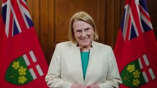 Deputy Premier and Minister of Health Sylvia Jones - Med Lab Week Message 2025