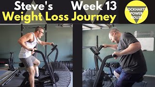 Weight Loss Journey Week 13 | Steve Lost How MUCH?! (Rogue Echo Bike)