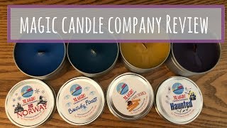 Magic Candle Company Review \u0026 Unboxing! | DISNEY INSPIRED CANDLES