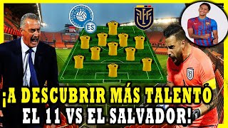 ¡mi 11 TITULAR SORPRESIVO DE LA TRI! ALINEACION EL SALVADOR VS ECUADOR AMISTOSO INTERNACIONAL 2021 💥