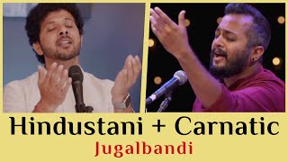 Hindustani+Carnatic Jugalbandi by Mahesh Kale & Sandeep Narayan | Indian classical music performance