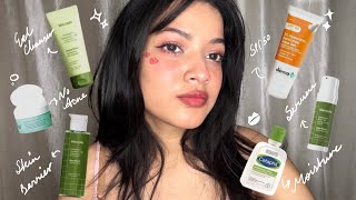 .𖥔˚Morning Skincare Routine- Sensitive + Acne prone skin+ Hydration ⋆.˚ ᡣ𐭩 .𖥔˚