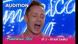 Ryan Zamo: Wanna-be Singer BUTCHERS Katy Perry's Favorite Song | American Idol 2018