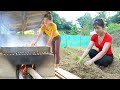 30 days building: Growing vegetable, making smoked pork, harvesting & go to market sell