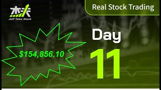 Jeff Stock Trading Day 11 - Last Trading Day Of Biden Era! #JEFFRealStockTrading, #RealAccount, #AAL