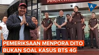 Kejagung Sebut Pemeriksaan Menpora Dito Tak Terkait Peristiwa Pidana Kasus BTS 4G