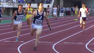 第66回兵庫リレーカーニバル　一般男子4×100m決勝