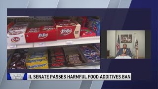 Skittles, Mountain Dew, other processed foods could be banned in Illinois as senate bill advances