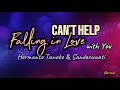 [ HERMANTO&SANDERAWATI ]  Cant Help Falling In Love - Karaoke  Normal Key