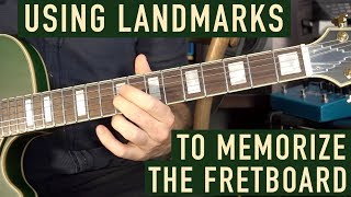 Using Landmarks to Understand the Fretboard