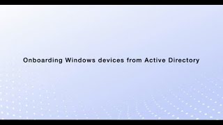 How to onboard Windows devices from Active Directory | ManageEngine PAM360