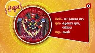 Biswas |  Maa Bhagabati Darshan in Khordha with Argus News