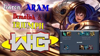 لول #4 : هلعب بي جارين  في مود ارام  | League of Legends Mode Aram Garen | WaelGaming