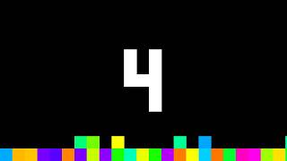 4 Seconds Timer ‐ Flowing Pixels