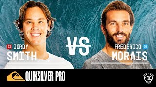 Jordy Smith vs. Frederico Morais - Round of 32, Heat 1 - Quiksilver Pro France 2019