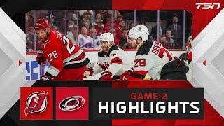 HIGHLIGHTS: Game 62-- New Jersey Devils vs. Carolina Hurricanes