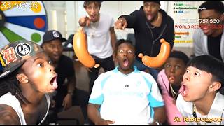 @ksiofficialmusic Reveals Forehead reveal to Kai Cenat & AMP - AI Ridiculous #ai