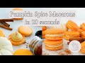 Pumpkin Spice Macarons | The Short & Sweet Edit | The Floral Apron