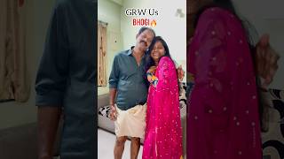 Dad \u0026 Daughter♥️ Get Ready with Us for Bhogi🔥✨ #grwm #sankranthi #bhogi2025 #grwmoutfit