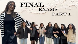 UNEC vlog | Final imtahanları | part 1