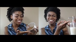 4C Natural Hair - Flaxseed Gel First Impression -  NaturalMe4C