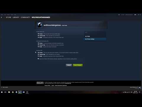 How to set your Steam profile/inventory to public/private How to set your Steam profile/inventory to public/private