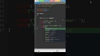 #4 # C programming Exercise || C language tutorial #shorts #coding
