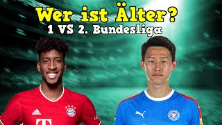 Welcher Spieler ist älter? (1 & 2. Bundesliga) - Fußball Quiz 2021