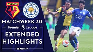 Watford v. Leicester City | PREMIER LEAGUE HIGHLIGHTS | 6/20/2020 | NBC Sports