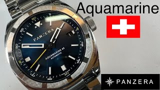 Panzera Aquamarine 40  (Swiss Made)