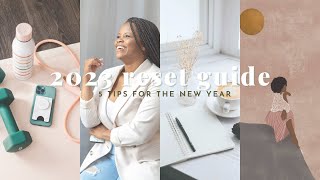 2023 Reset Guide + new years prep + 5 tips for the new year + decluttering + reorganization