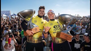 ガブリエル・メディナ3回目、カリッサ・ムーア5回目の世界チャンピオンに！Rip Curl WSL Finals 2021 ハイライト