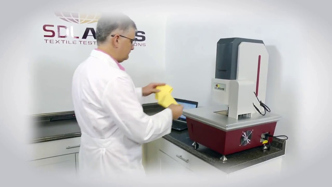 SDL Atlas FTT Fabric Touch Tester - YouTube