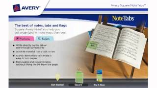 Avery Square NoteTabs