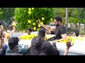 Mega Hero Varun Tej Grand Welcome Entry Fans Crazy Visuals | Ghani Song Launch  Movie Promotions